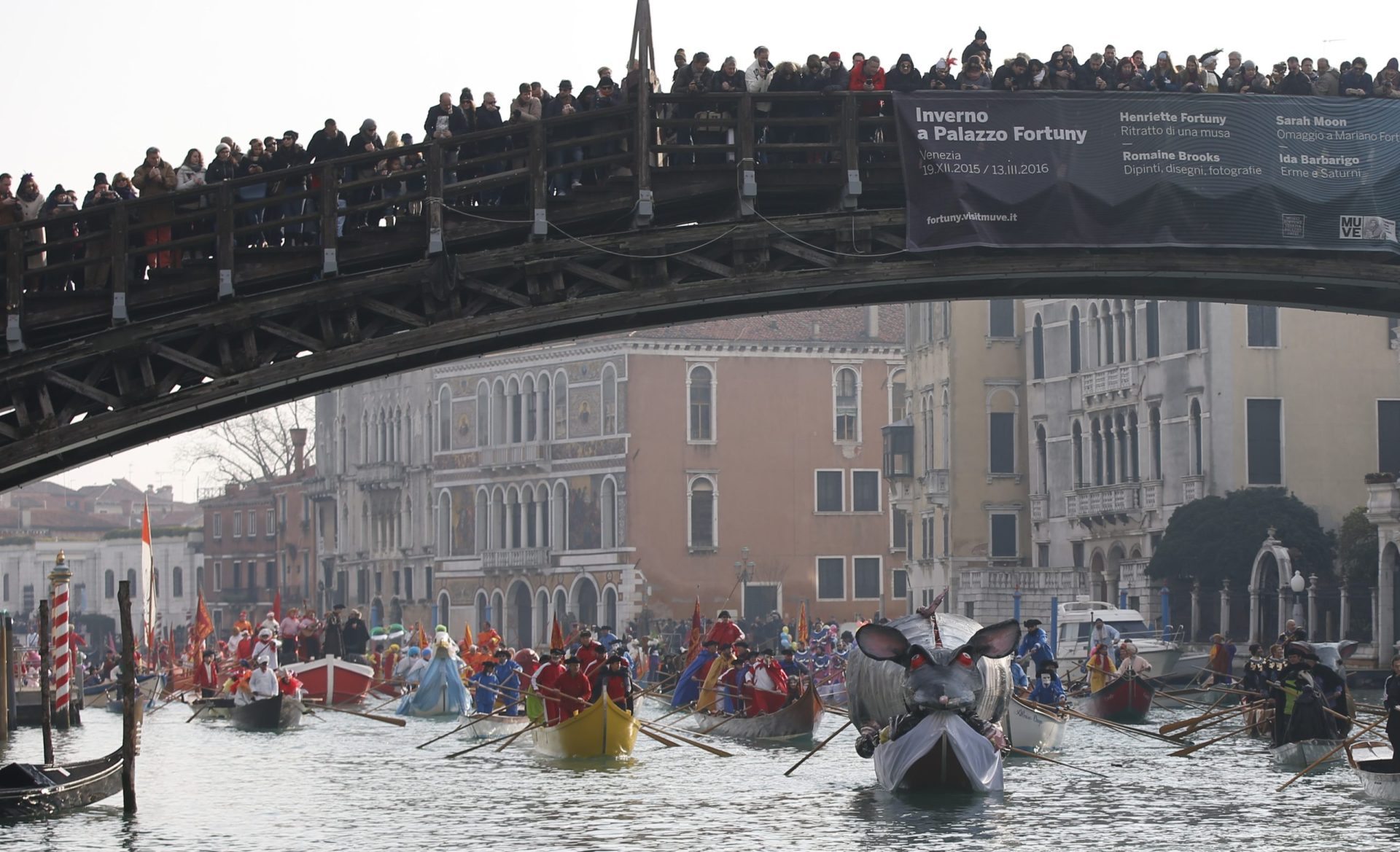 O carnaval de Veneza já chegou