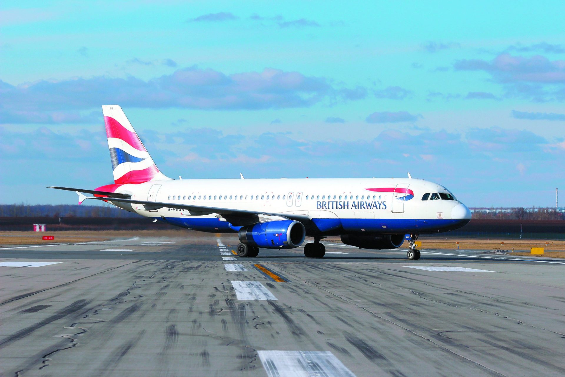 British Airways. Português barricado em avião