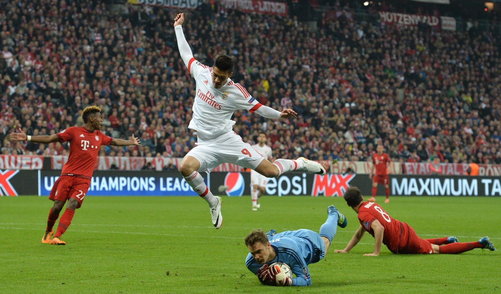 Benfica sobrevive ao Bayern