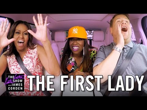 Get Ur Freak On. Michelle Obama arrasa no ‘Carpool Karaoke’