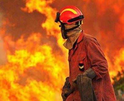 Castelo de Paiva. Incêndio descontrolado