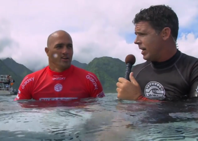 Aos 44 anos, Kelly Slater conquista etapa de Teahupoo