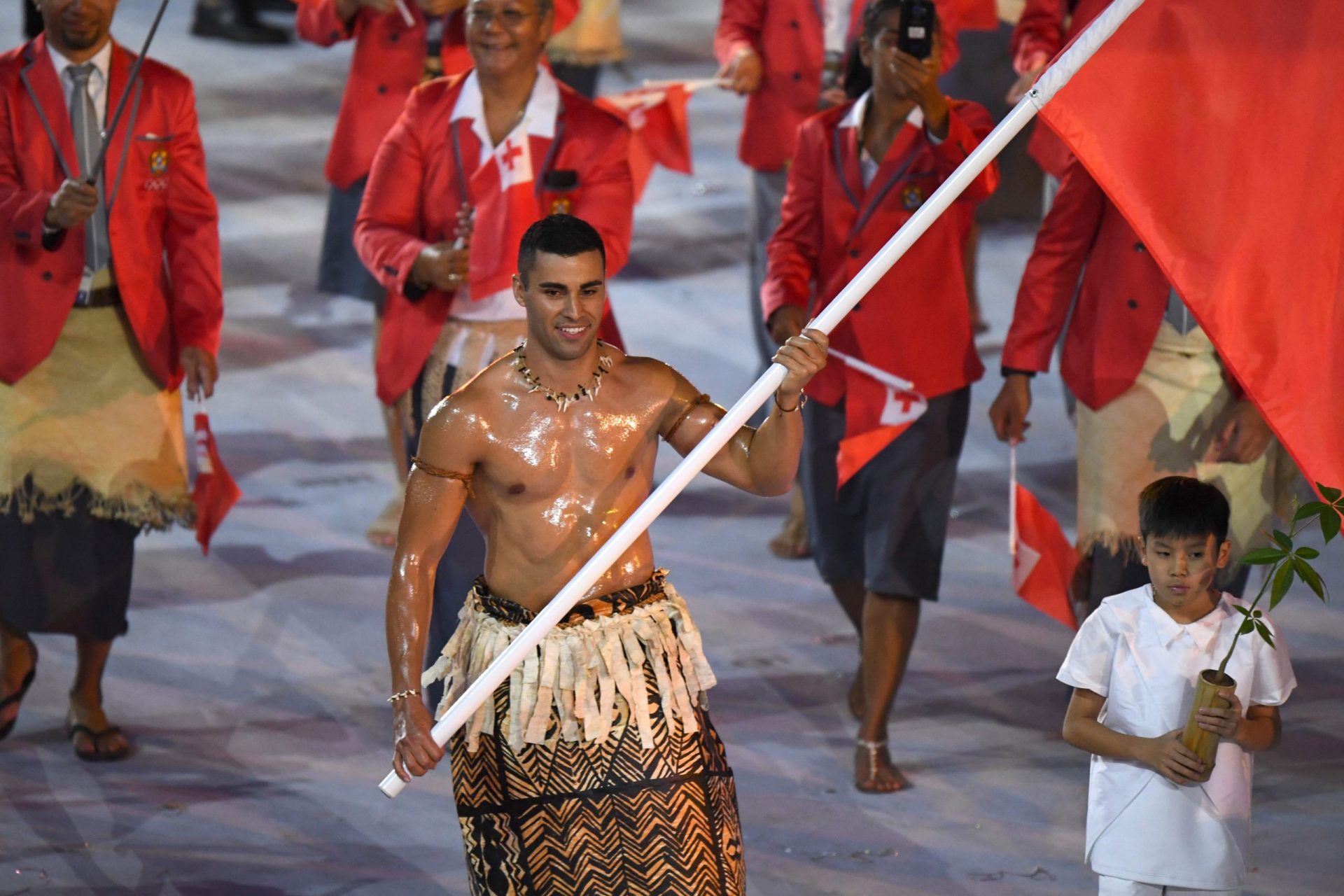 Pita Taukatofua. O homem mais sensual dos Jogos Olímpicos?