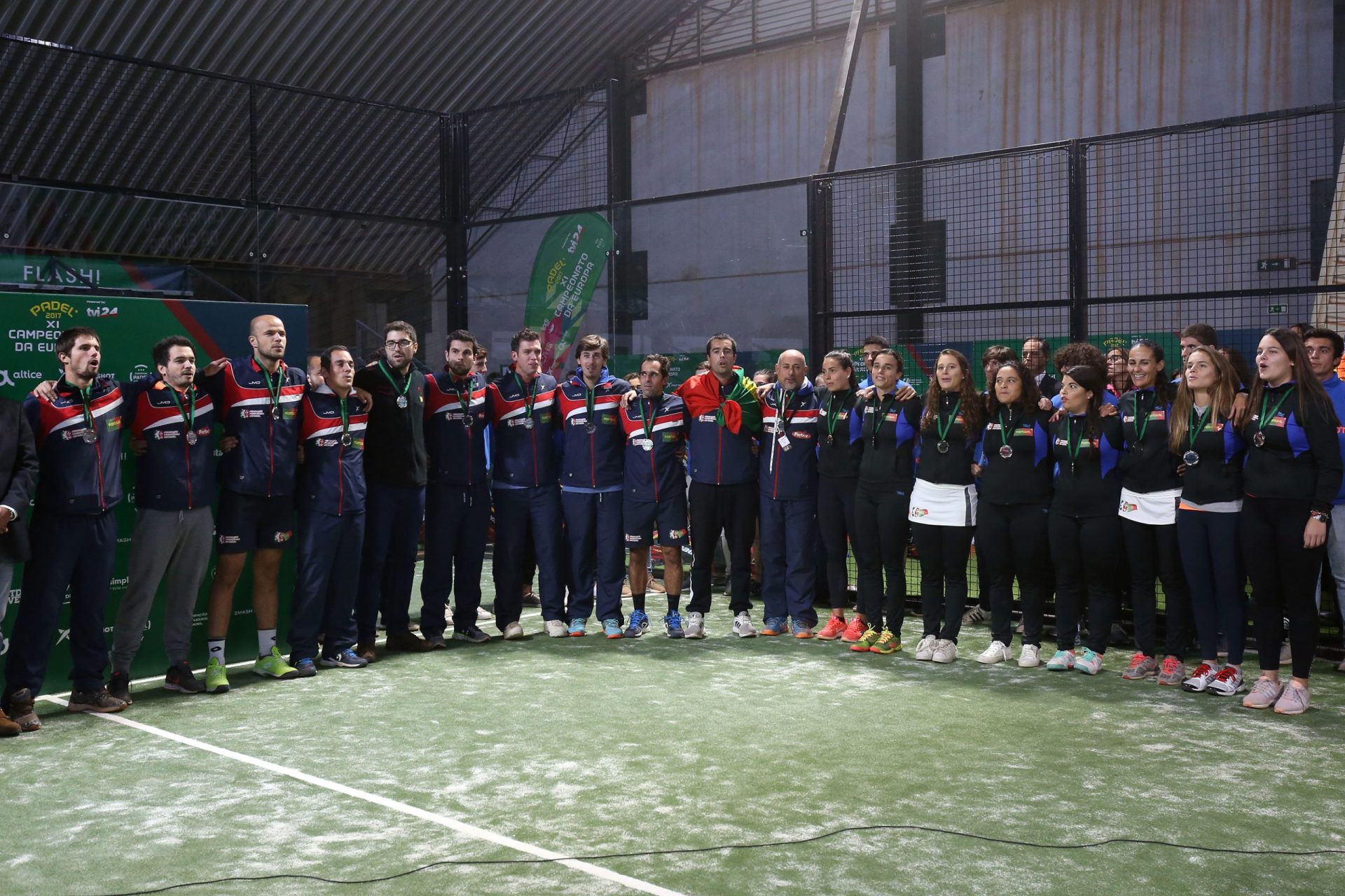 Padel Internacional: Portugal é vice-campeão europeu