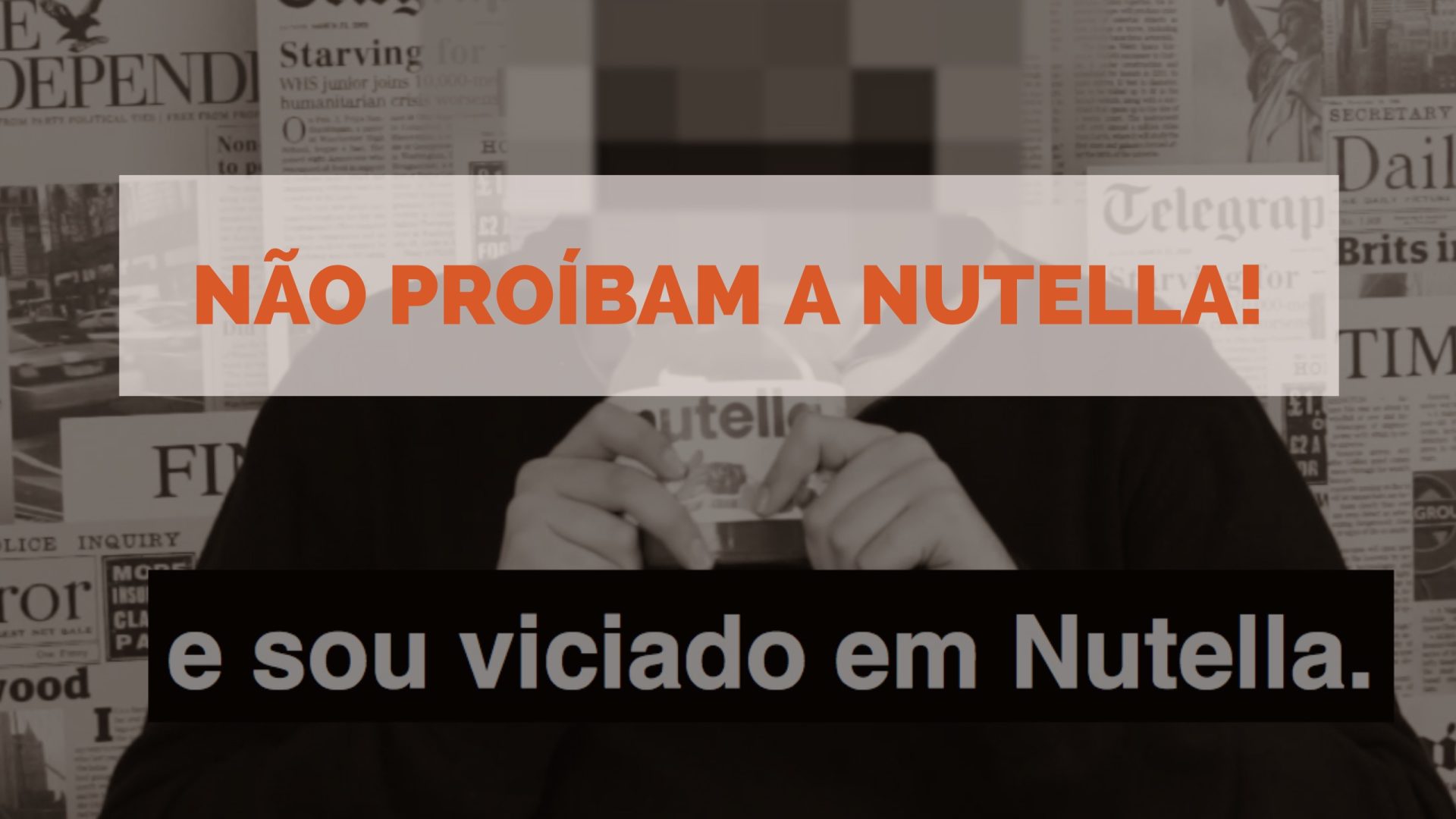 Isto é Sério: Não proíbam a Nutella!