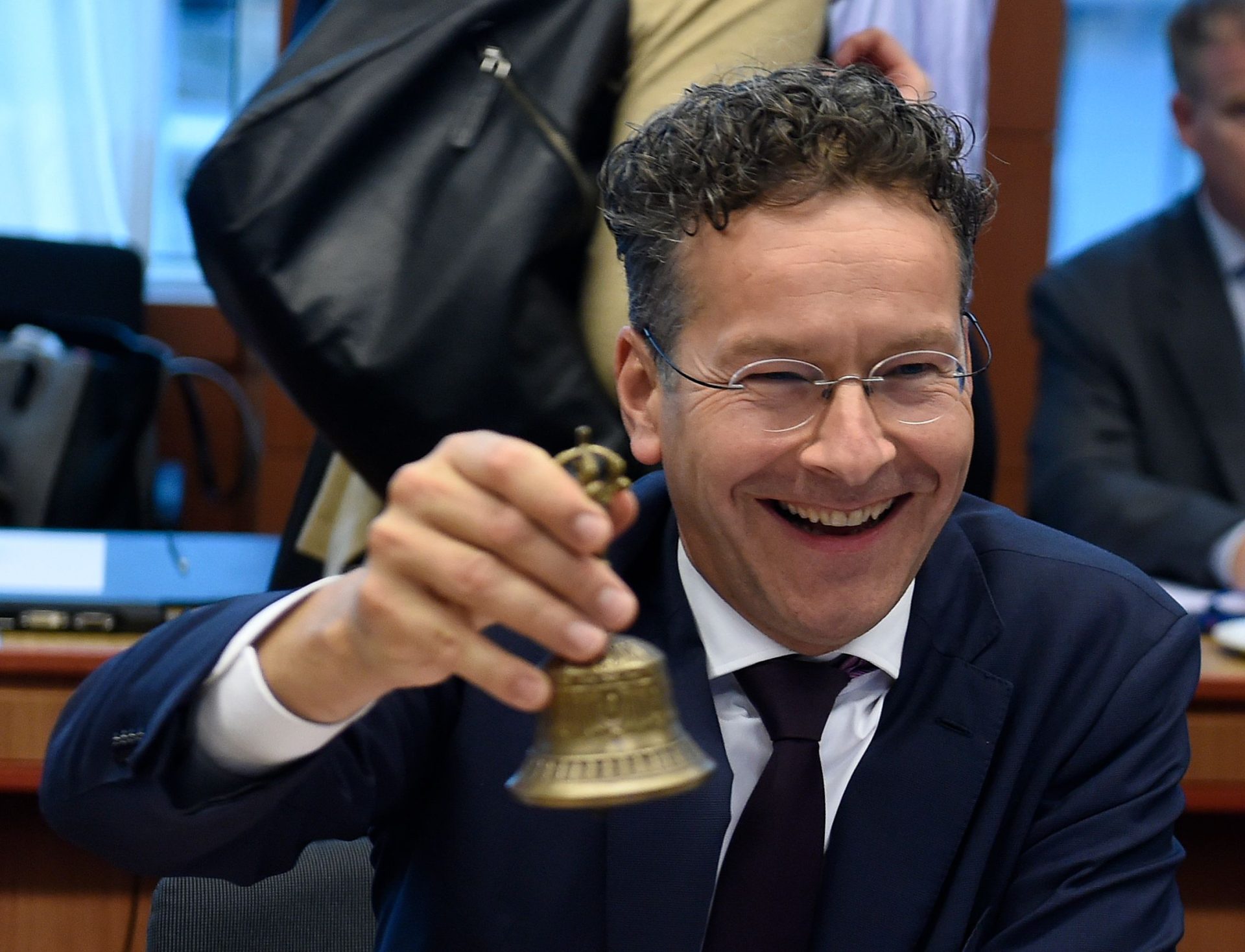 Dijsselbloem comete gaffe com nome de Centeno