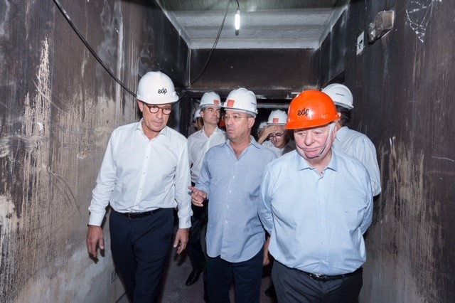 António Mexia visita Museu da Língua Portuguesa em São Paulo