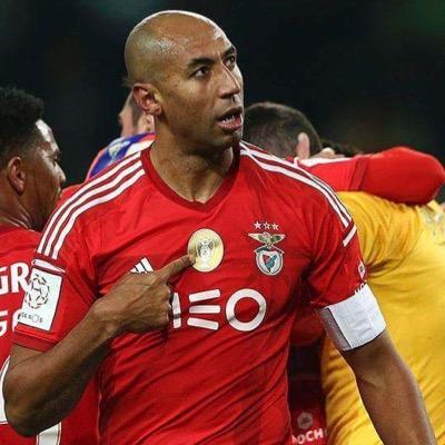 Benfica. Luisão completou 498 jogos pelo clube da Luz