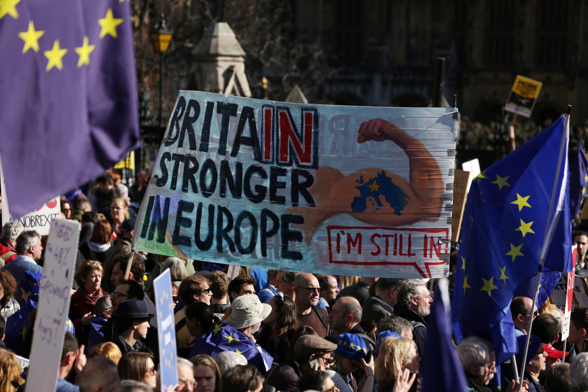 Londres. A marcha pela Europa (fotos)