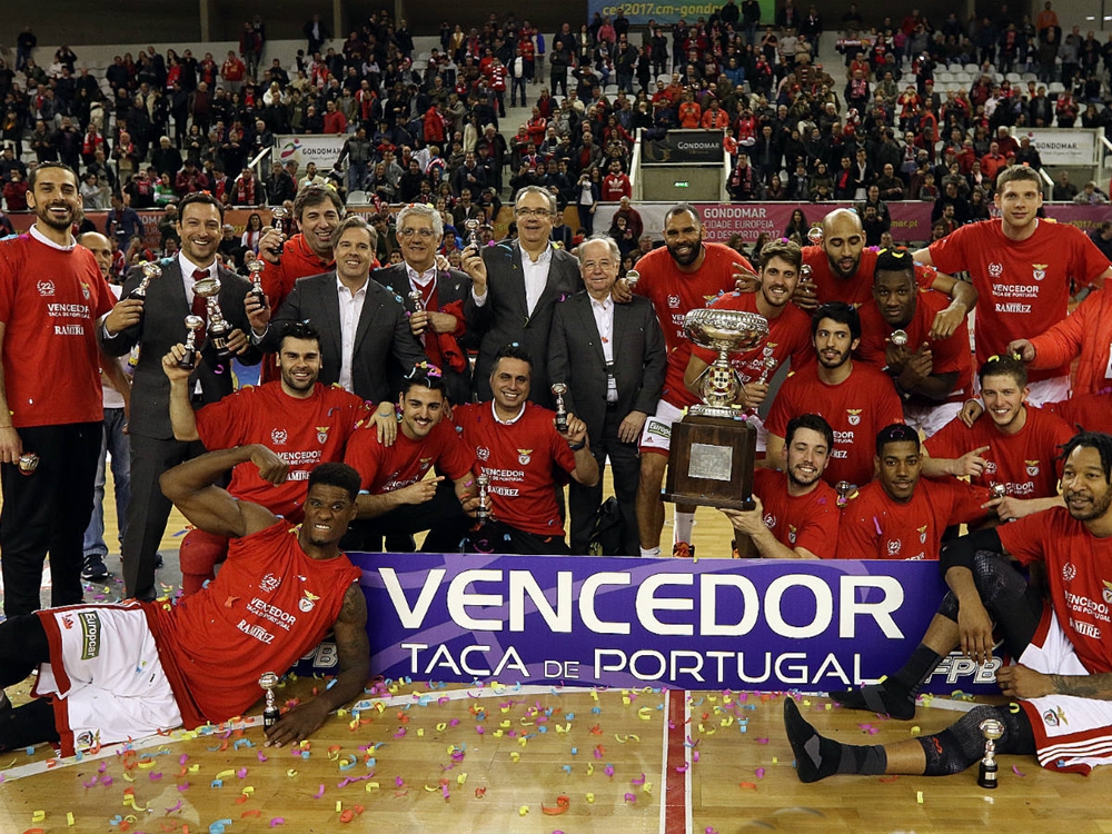 Basquetebol. Benfica vence a Taça de Portugal