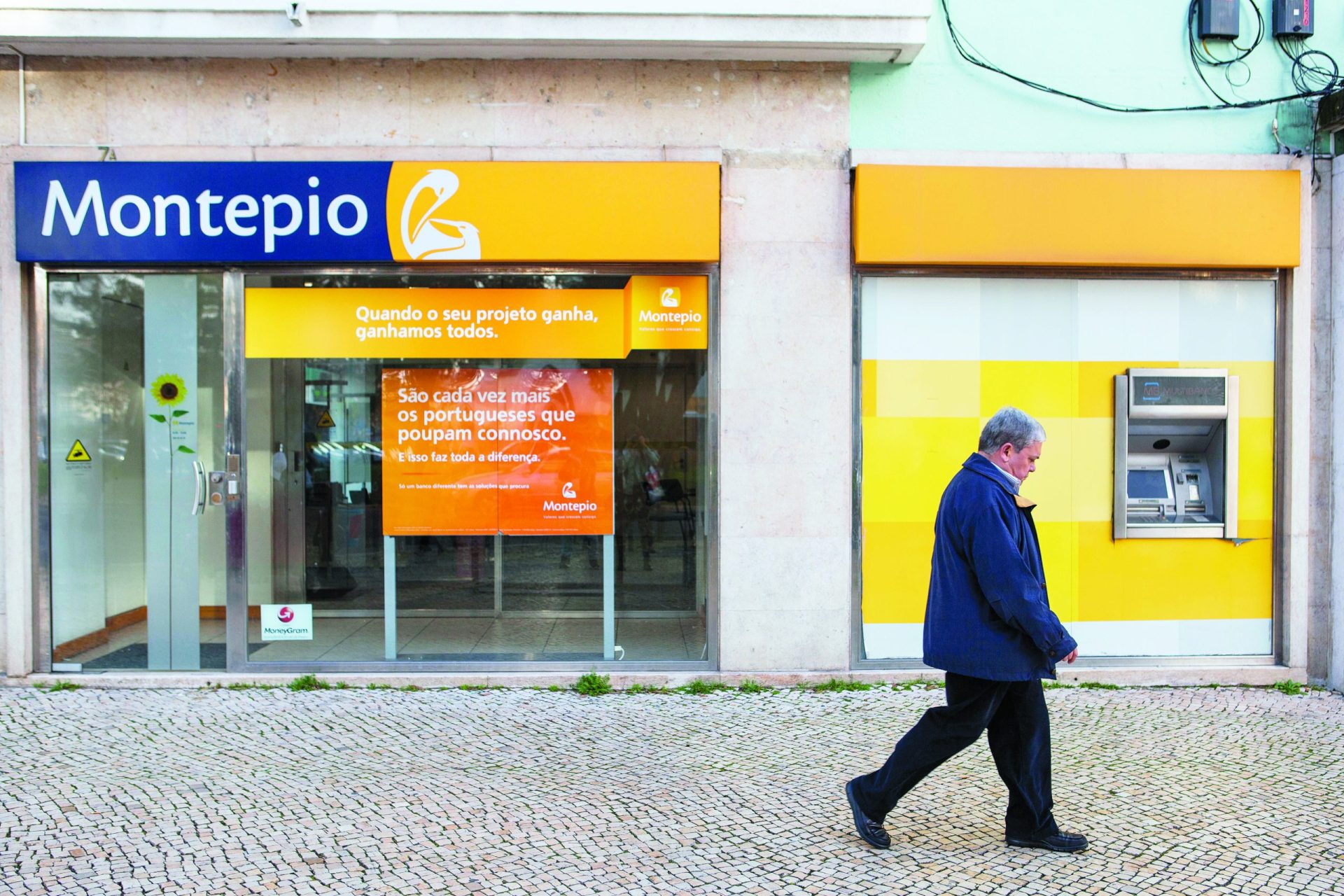 Montepio em aviso amarelo