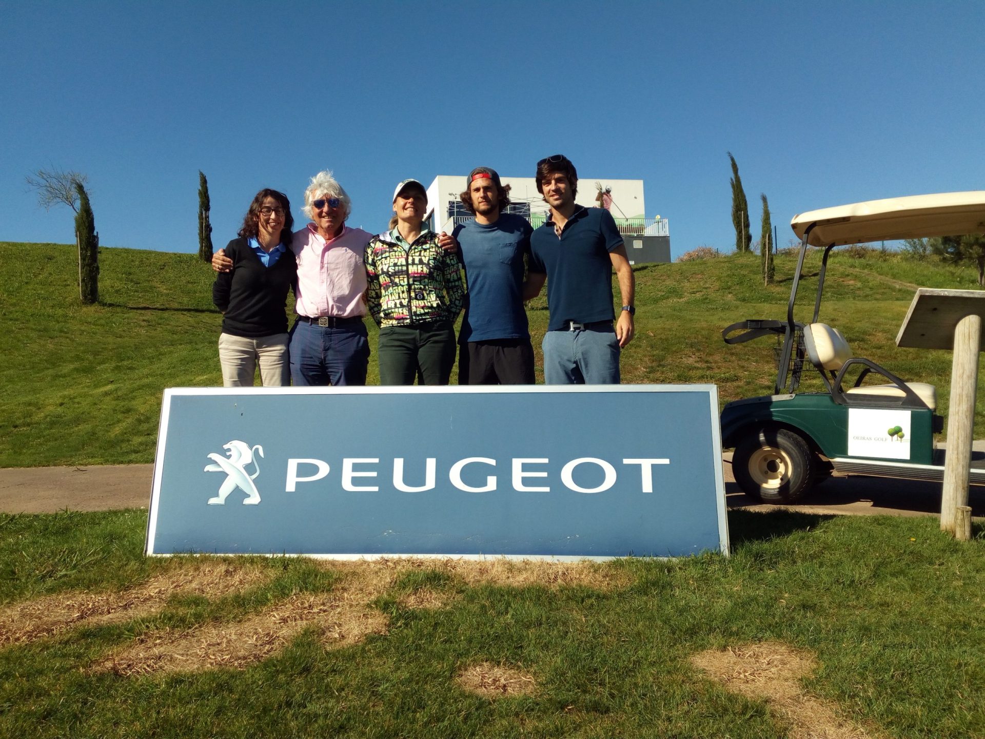 Gastão Elias e Pedro Sousa trocam raquetes por tacos no Oeiras Golf Residence