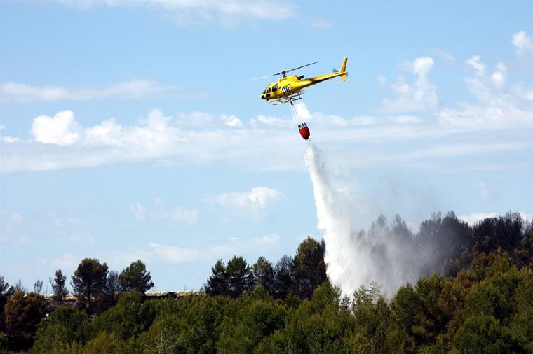 Incêndio em Alijó: 300 operacionais e 8 meios aéreos no terreno