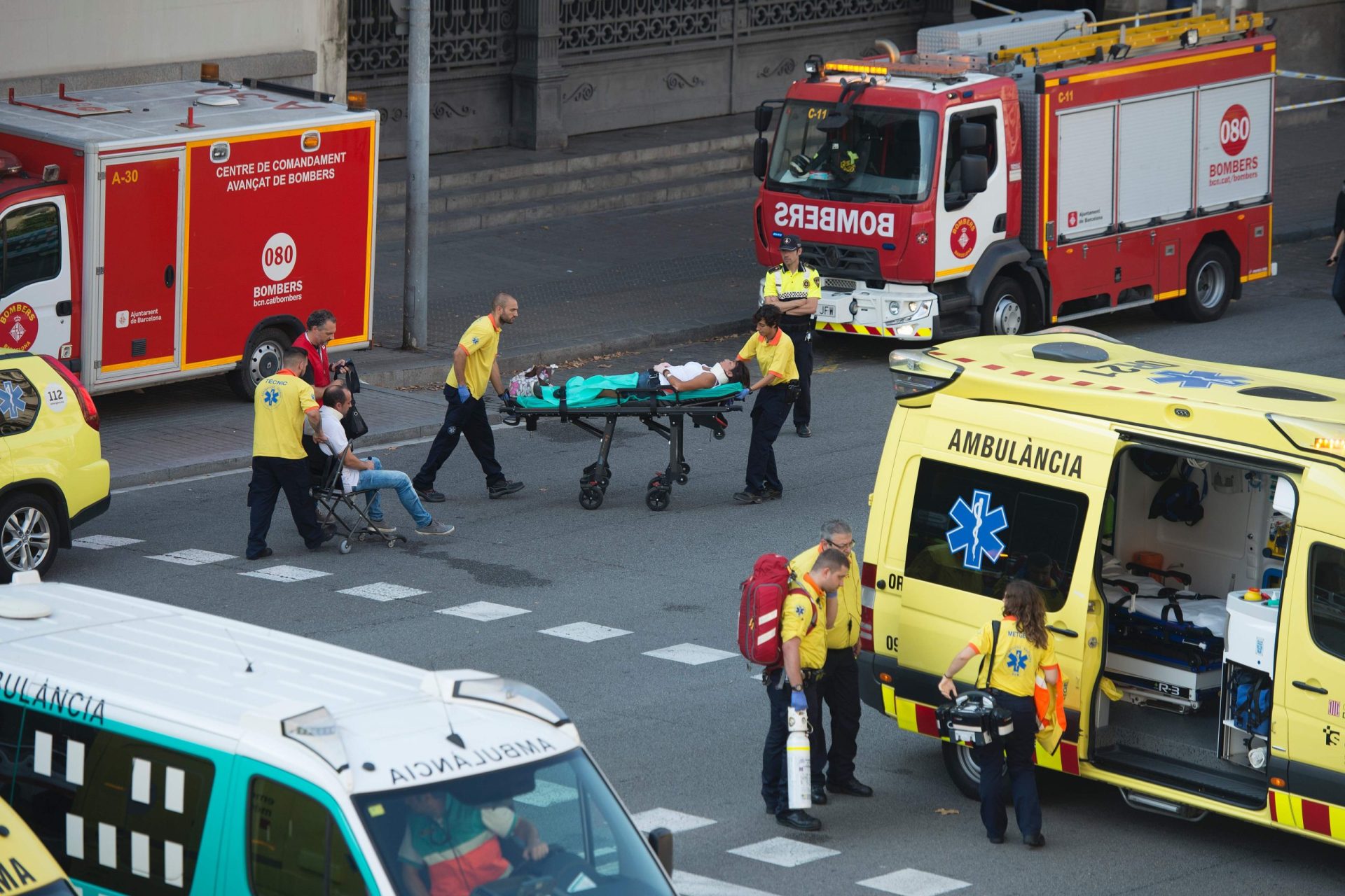 Acidente em Barcelona. Número de feridos sobe para 54