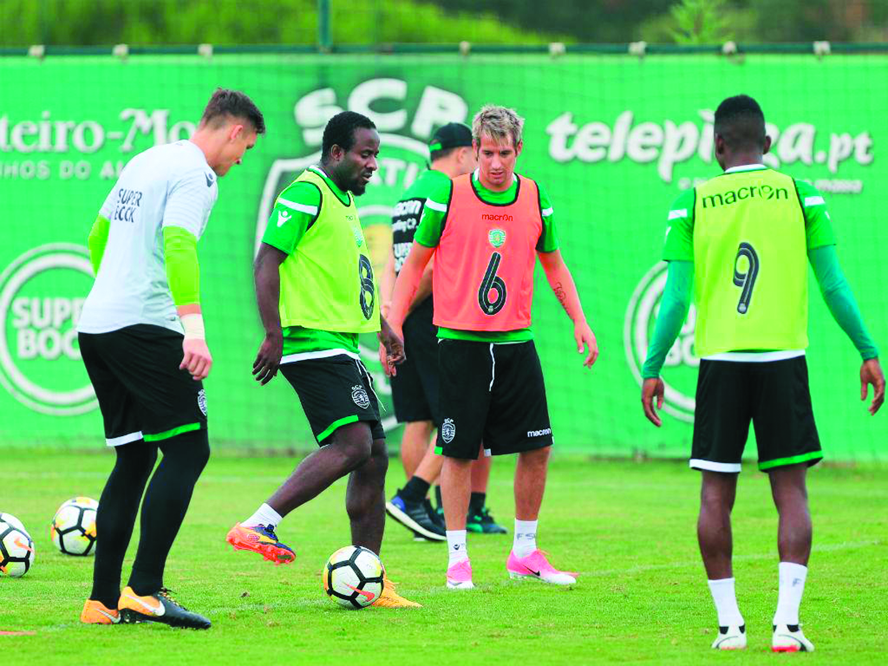 Chovem estrelas em Alvalade