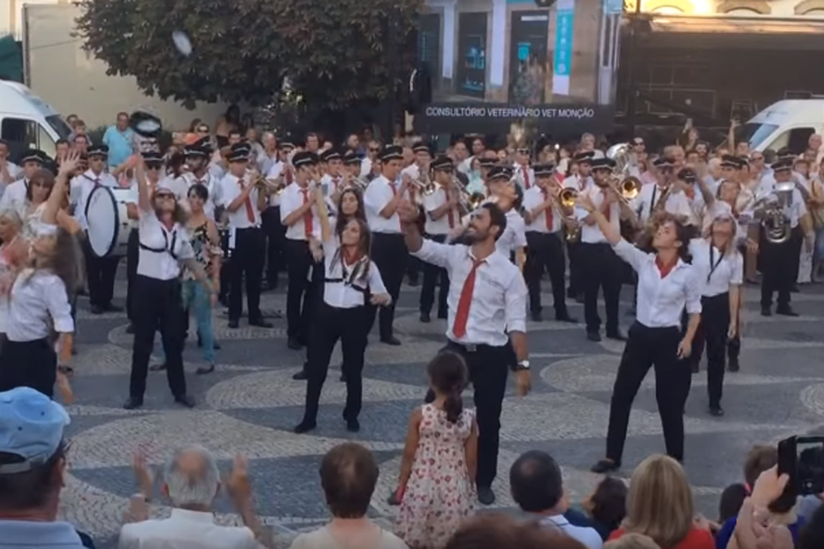 Atuação da Banda Musical de Monção torna-se viral no Facebook