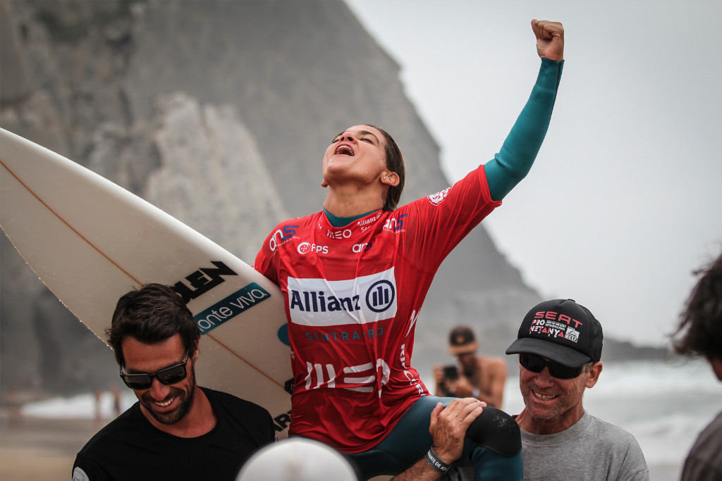 Surf. Carol Henrique faz história e é campeã europeia