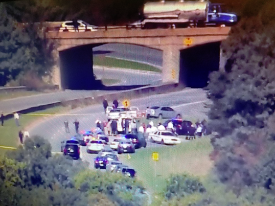 Tiroteio em autoestrada de Maryland faz um ferido grave