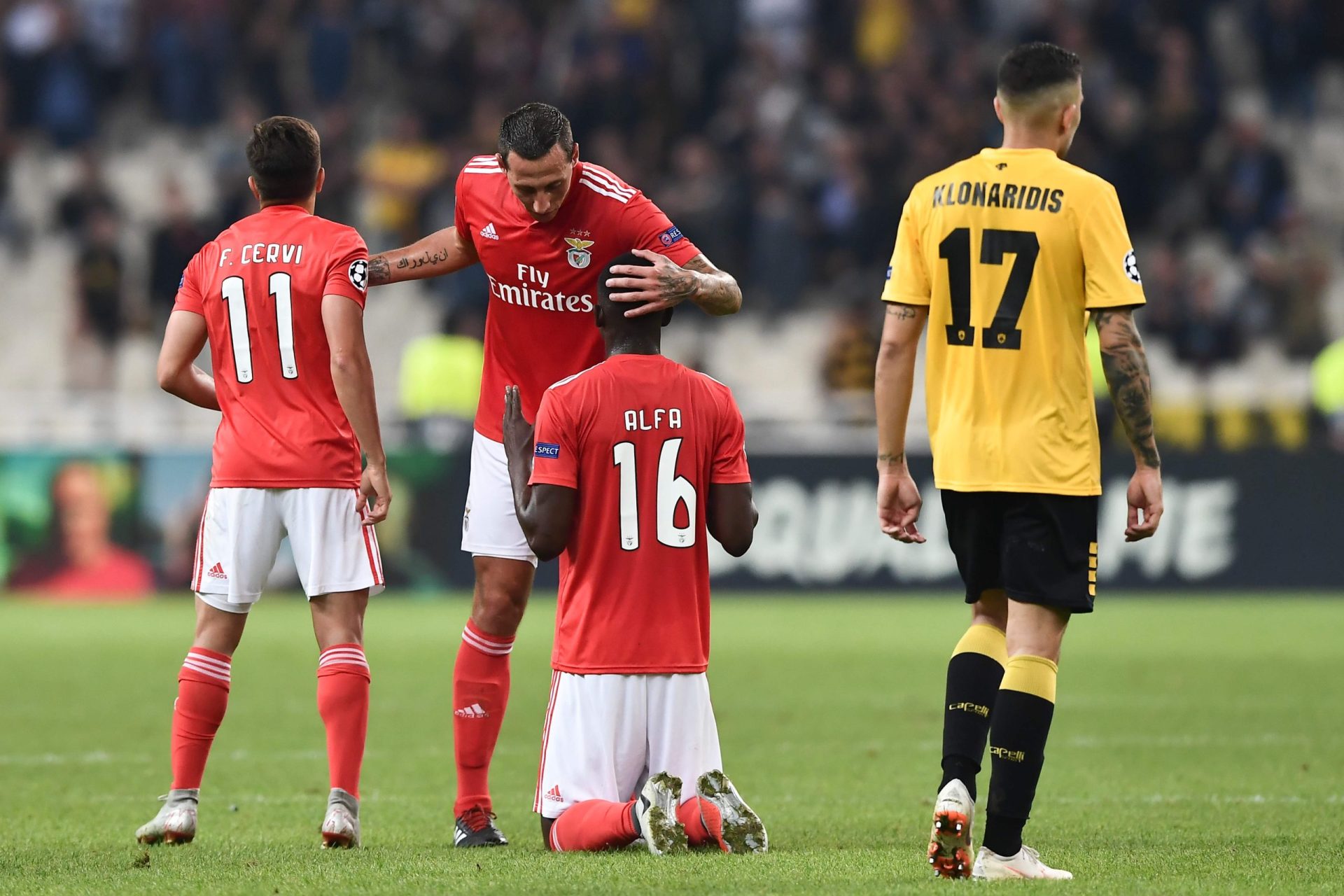 AEK-Benfica. Alfa Semedo torna-se herói em Atenas