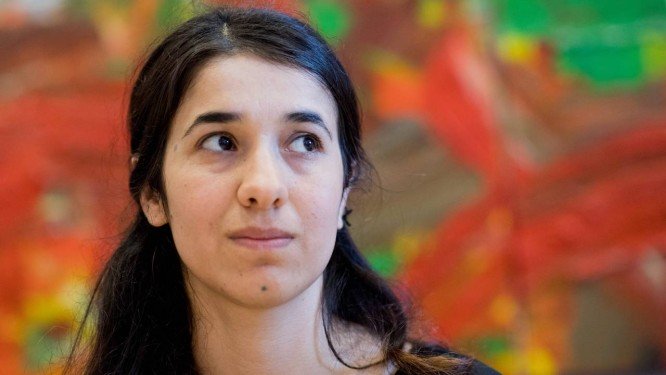 Nadia Murad, a jovem que conseguiu fugir aos jihadistas