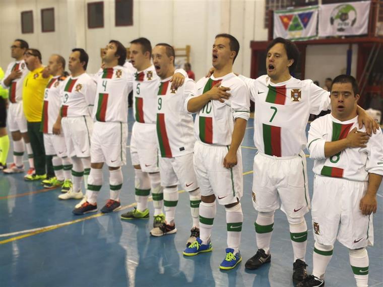 Síndrome de Down. Seleção portuguesa sagra-se campeã europeia de futsal
