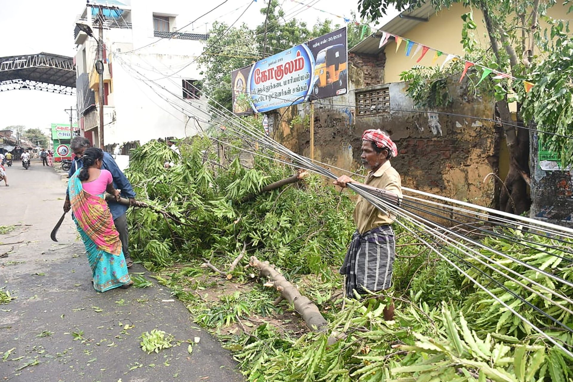 Índia. Ciclone atinge estado de Tamil Nadu