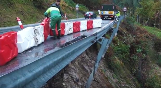 Depois de tragédia em Borba, em Vieira do Minho teme-se derrocada na EN103 | Vídeo