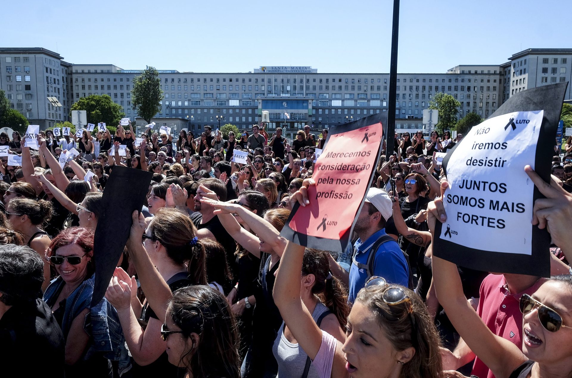 Novo protesto dos enfermeiros angaria 24 mil euros em menos de 48 horas