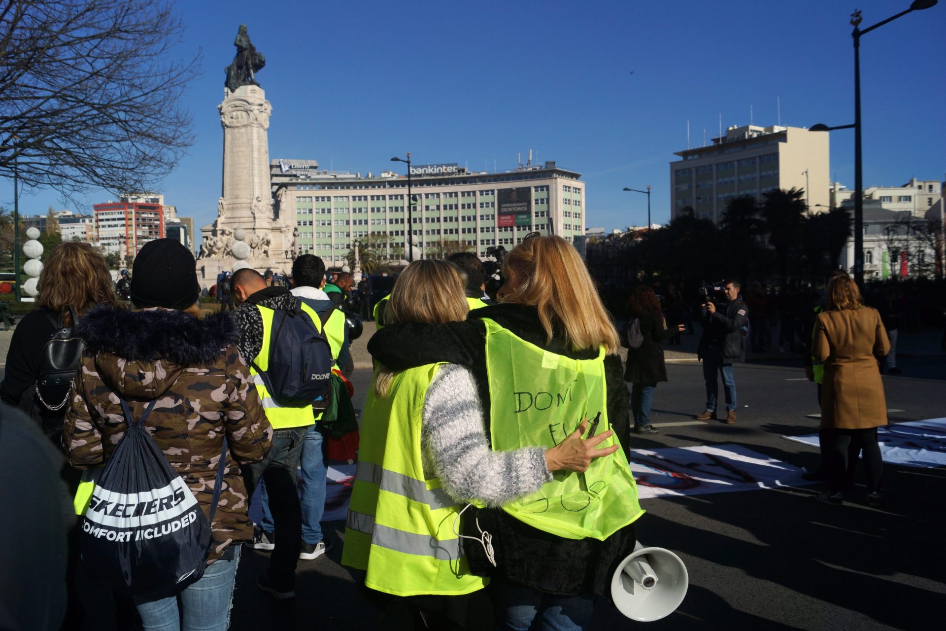 Foi assim que os ‘Coletes Amarelos’ se manifestaram em Lisboa | FOTOGALERIA