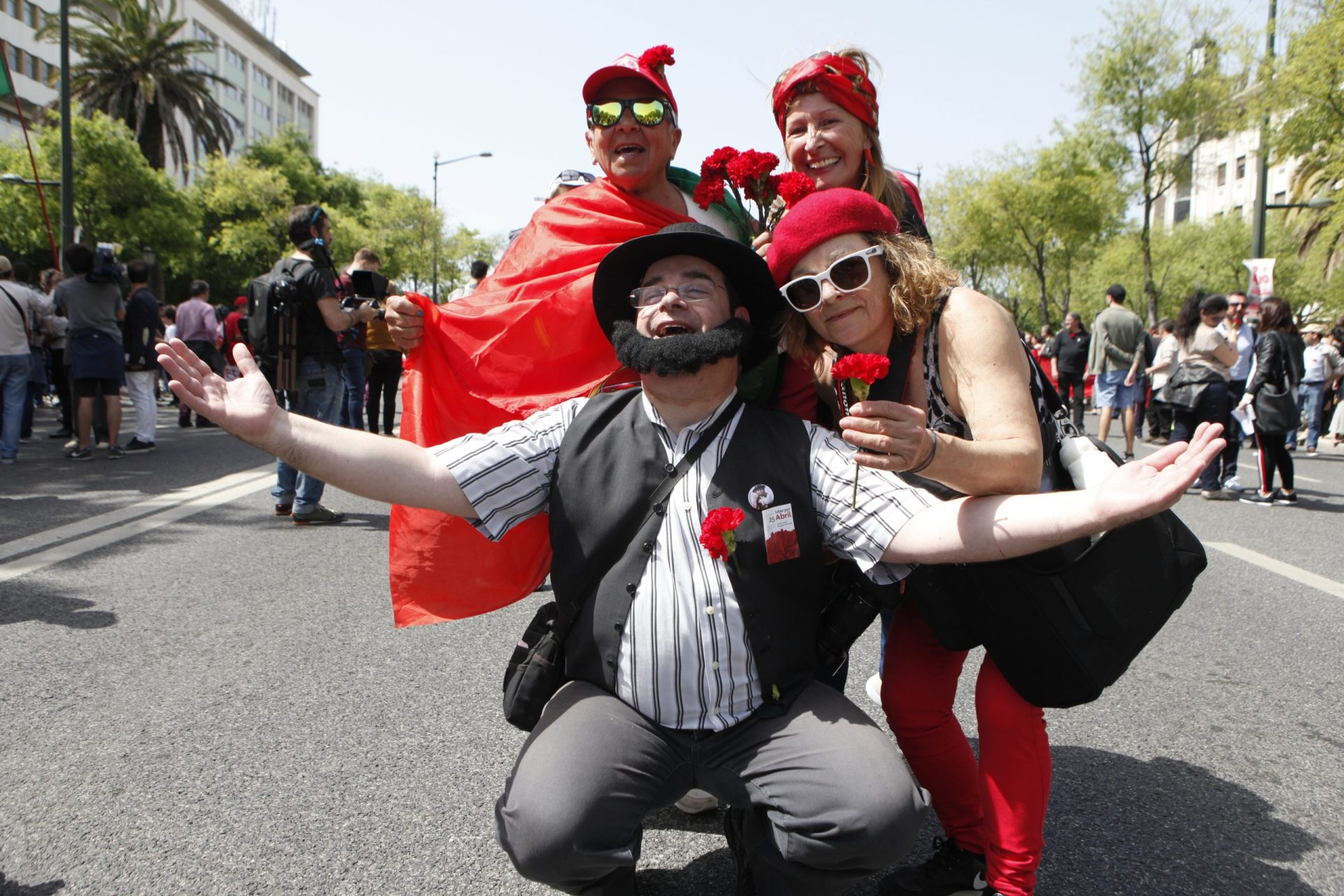 25 de Abril. As imagens do 44º aniversário da revolução