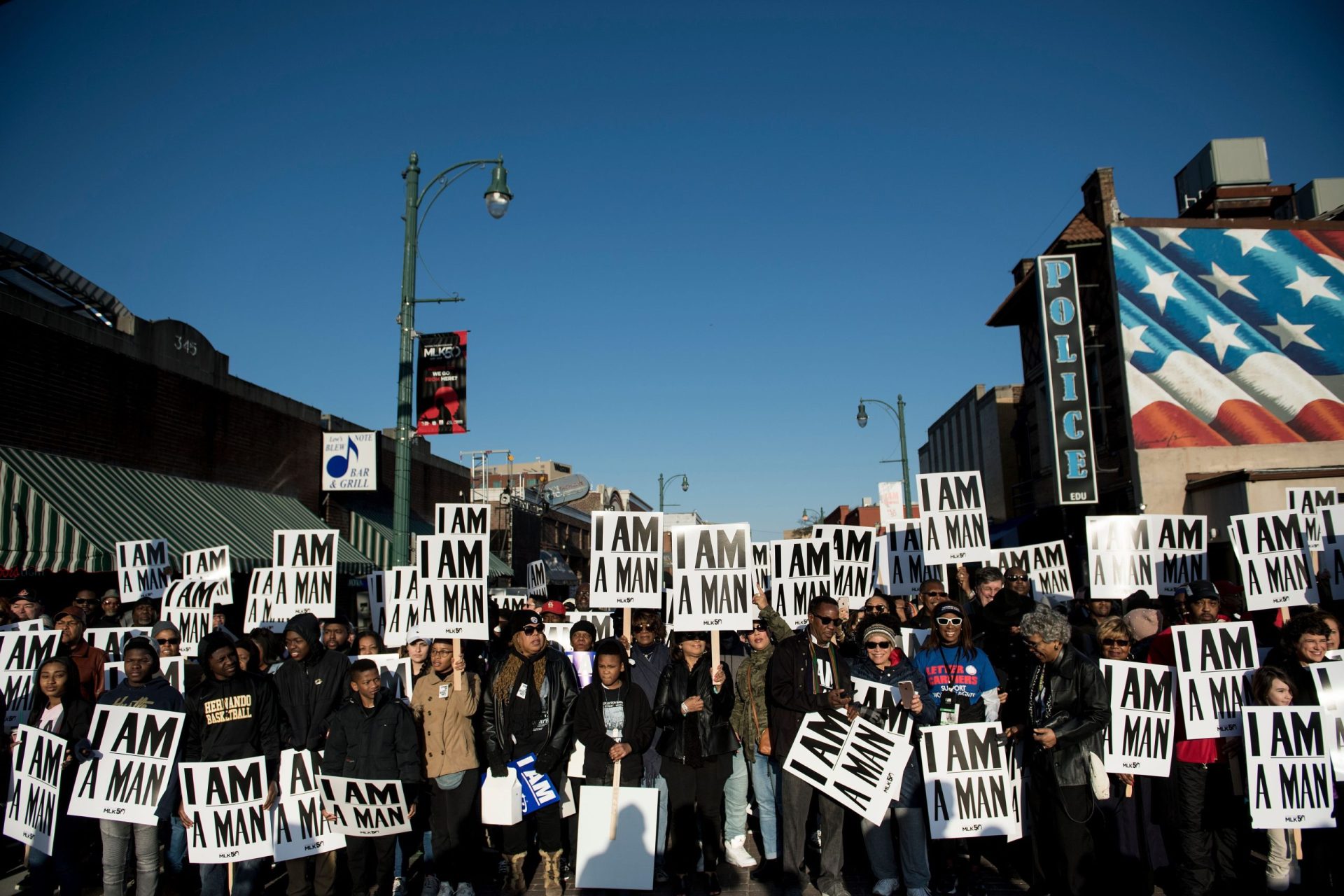 Marchas e discursos assinalam os 50 anos do assassinato de Martin Luther King