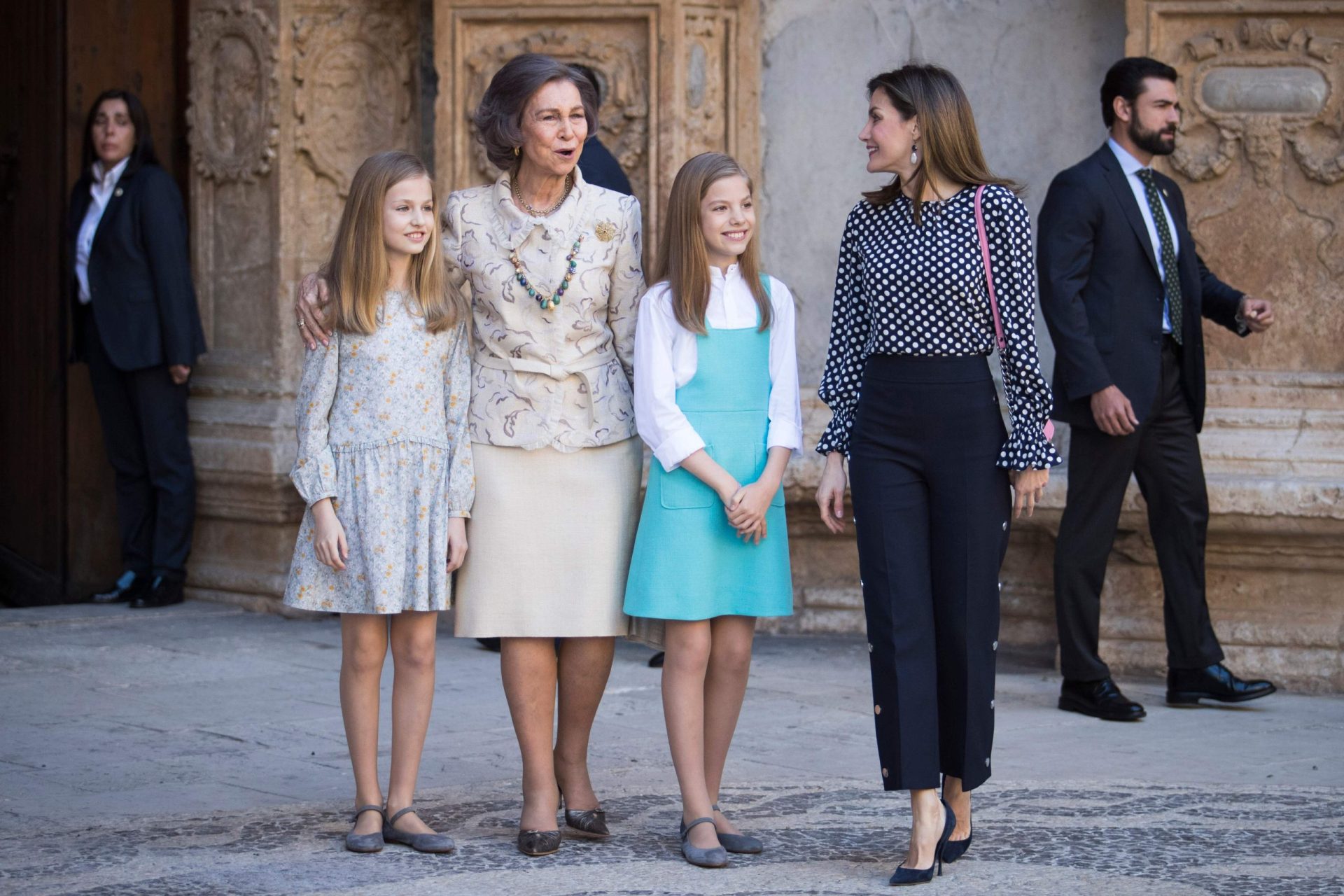 Discussão entre Letizia e Sofia. Novo vídeo mostra uma nova &#8216;versão&#8217; da história