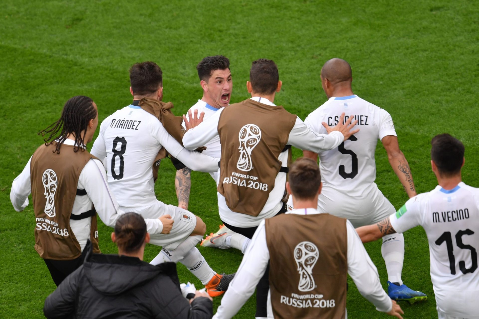 Mundial 2018. Uruguai vence Egito por 1-0