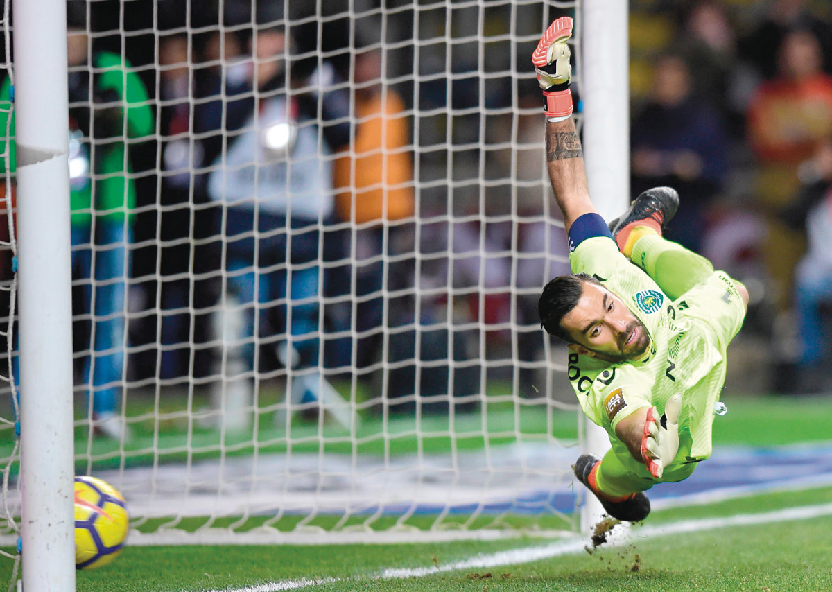 Sporting. Patrício deu pontapé de saída