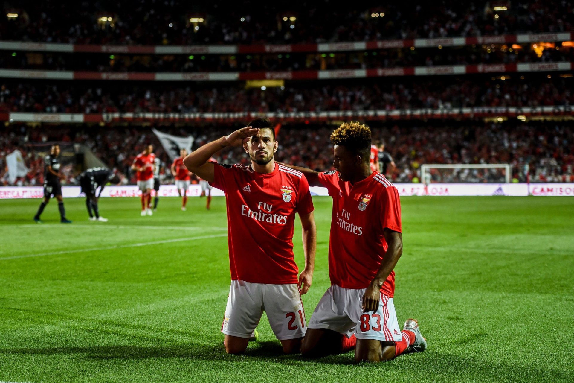 Benfica vence arranque do campeonato frente ao Vitória de Guimarães