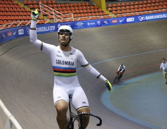 Fabián Puerta, campeão do mundo de keirin, suspenso por doping