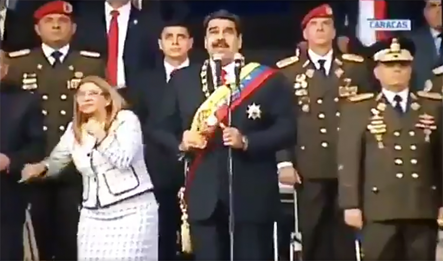 Venezuela. Nicolás Maduro escapa a ataque | VÍDEO