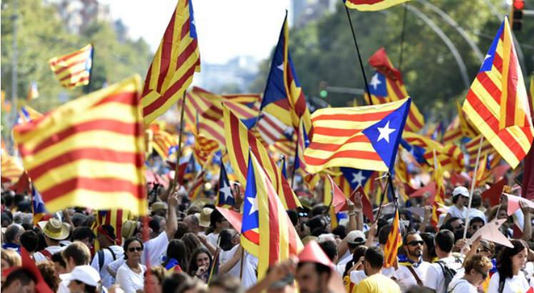 Catalunha. 440 mil pessoas reivindicam a independência no dia da Diada