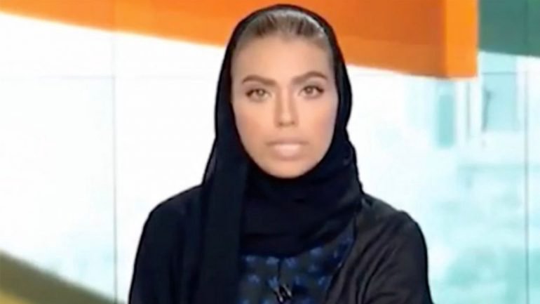 Jornal da noite da televisão estatal da Arábia Saudita tem, pela primeira vez, uma mulher a apresentar