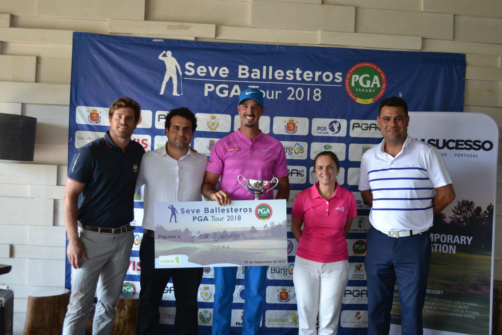 Golfe. João Carlota Campeão