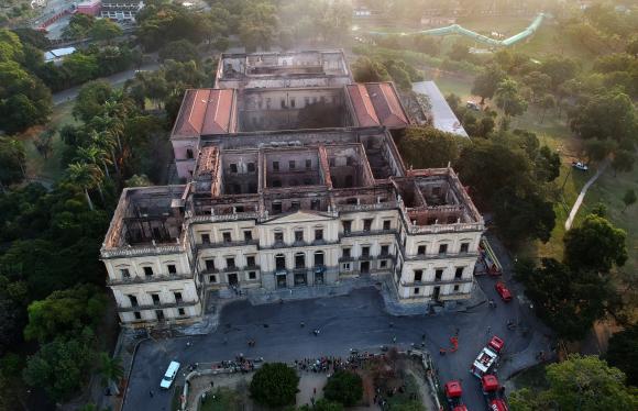 Falta de verbas deixou Museu Nacional do Brasil sem seguro