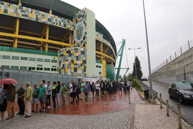 Eleições Sporting. Fila de votação já está encerrada