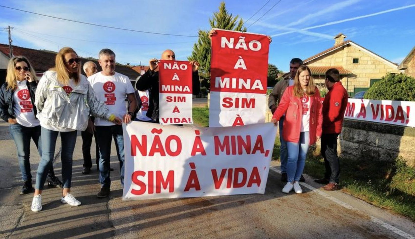 Protestos em Montalegre contra exploração de lítio