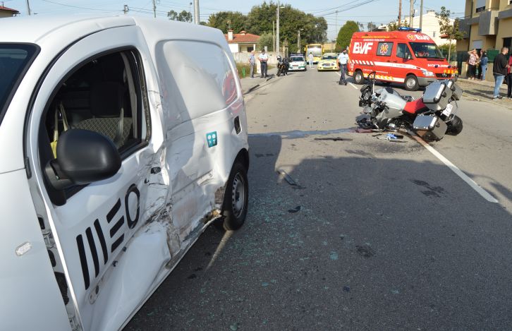 Motociclista gravemente ferido em Famalicão