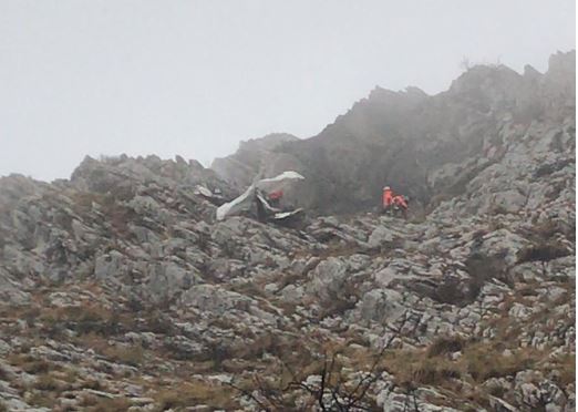 Corpo do segundo tripulante de avioneta que caiu em Espanha já foi localizado