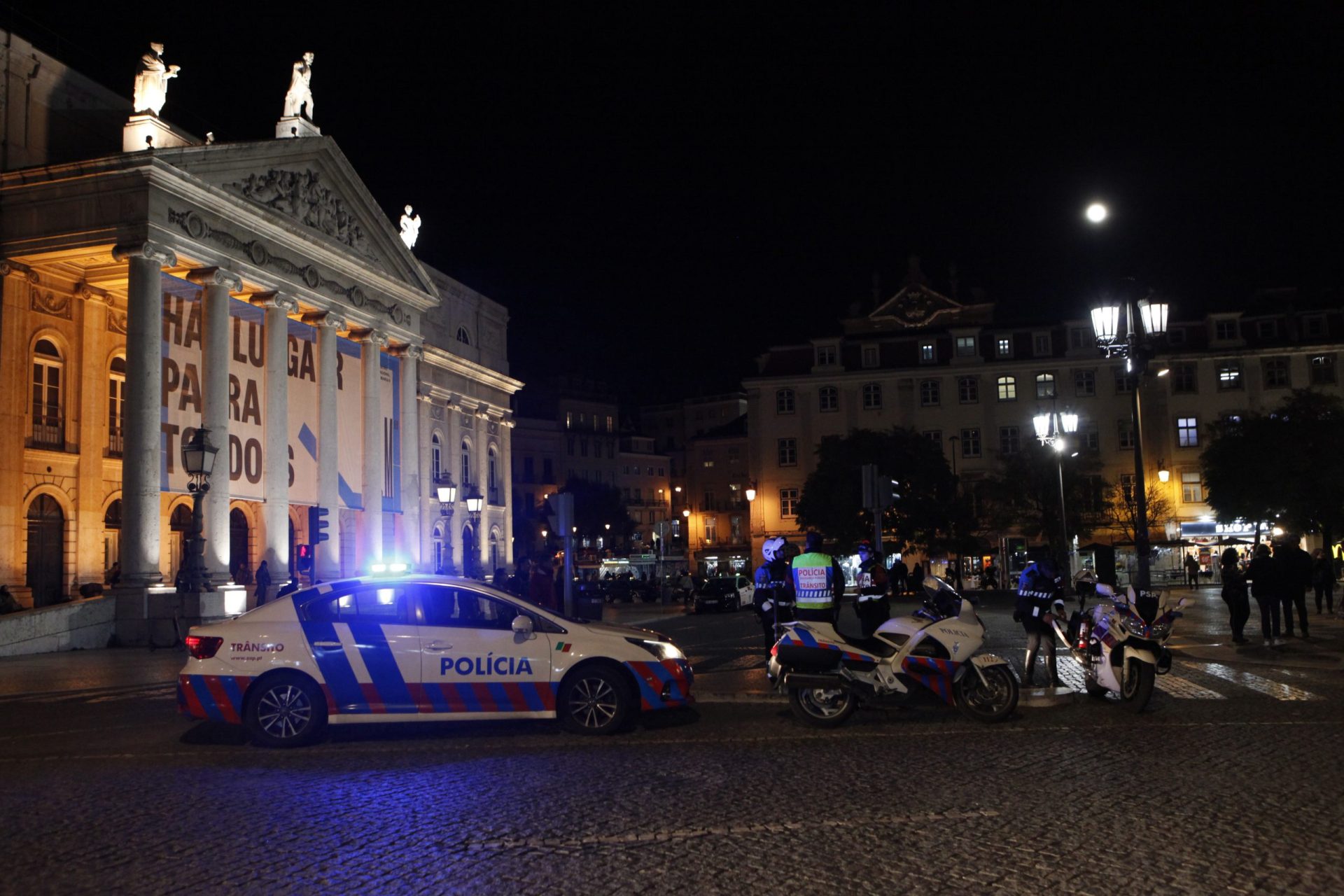 Tensão em Lisboa. “Vi um rapaz a ser atingido na cara”