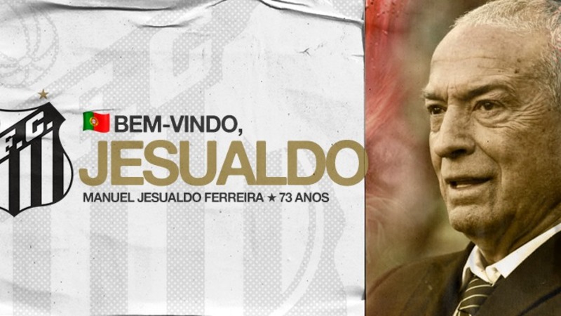 Jesualdo Ferreira é o novo treinador do Santos