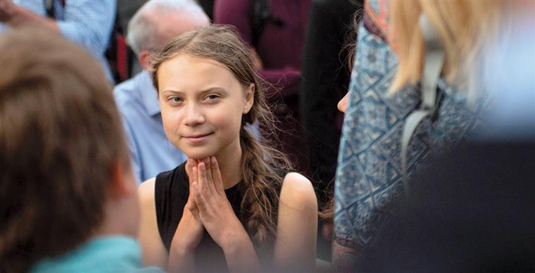 Greta Thunberg. &#8220;Sinto-me muito honrada por estar aqui em Lisboa&#8221;