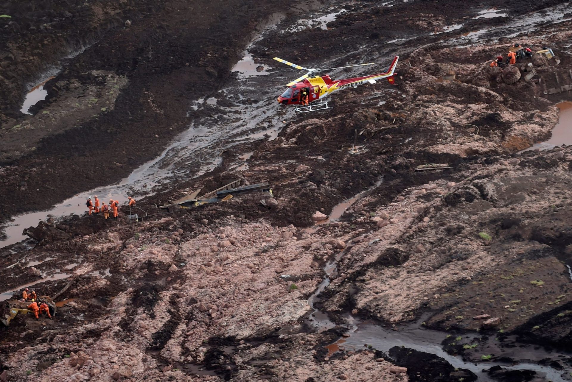 Ruptura de Barragem no Brasil. Confirmados sete mortos