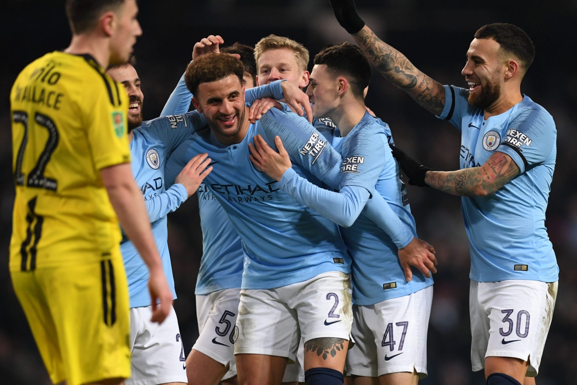Manchester City ‘garante’ lugar na final da Taça da Liga após goleada por 9-0
